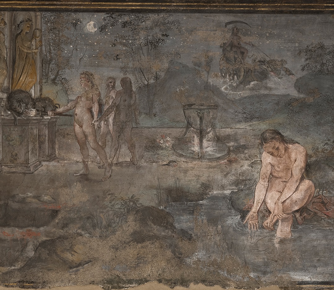 The Carracci frescoes in Palazzo Fava