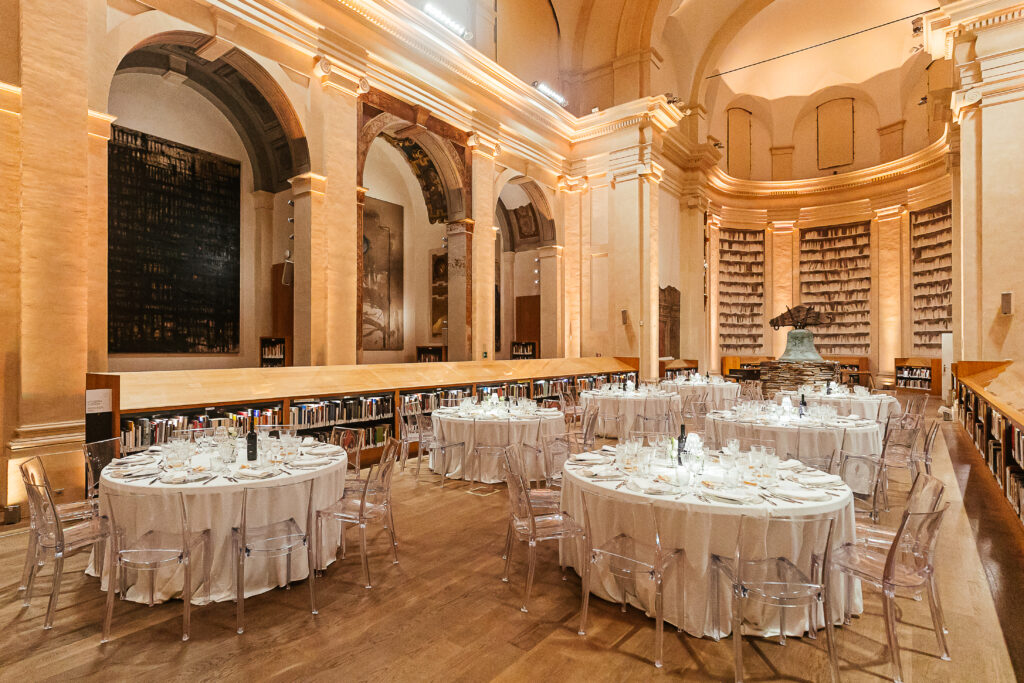 Dinner at the San Giorgio in Poggiale Library