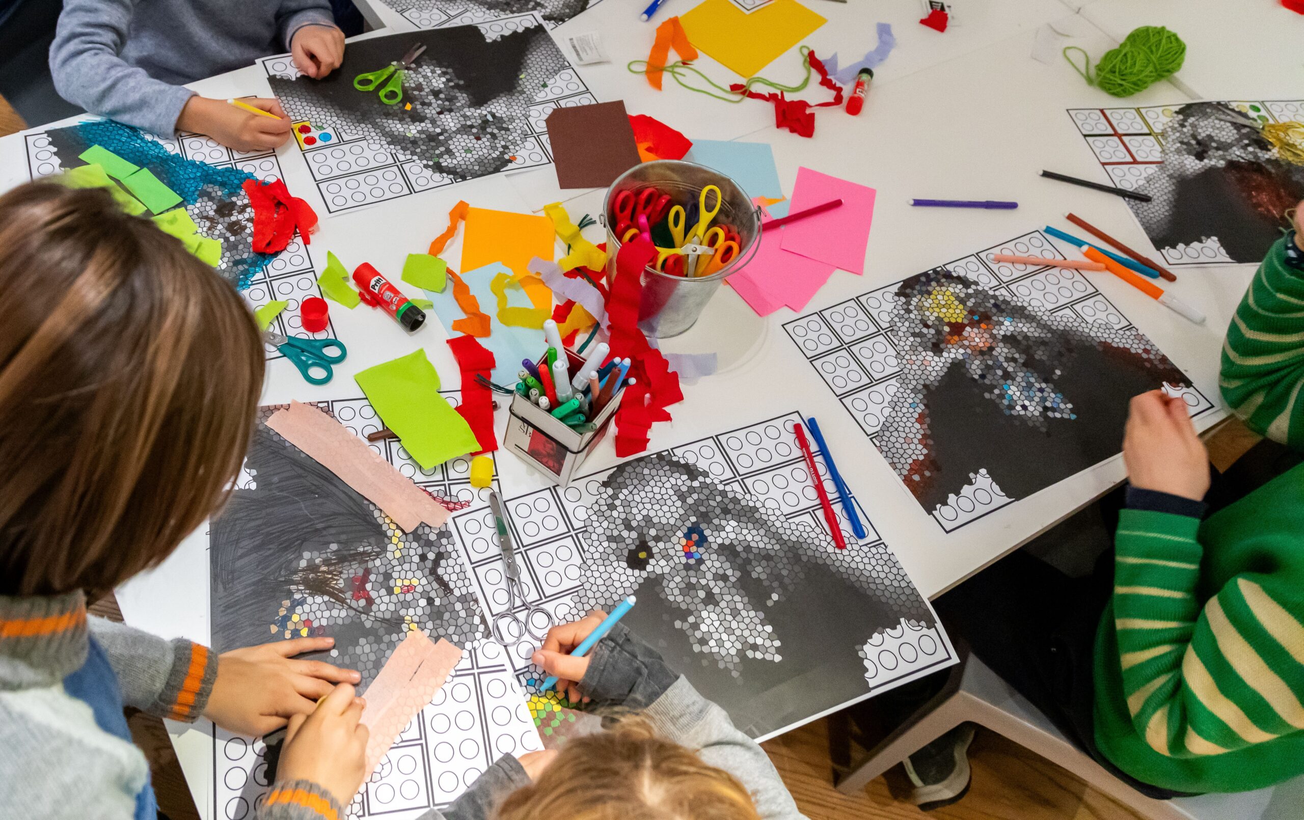 Laboratorio per bambini alla mostra di Ai Weiwei