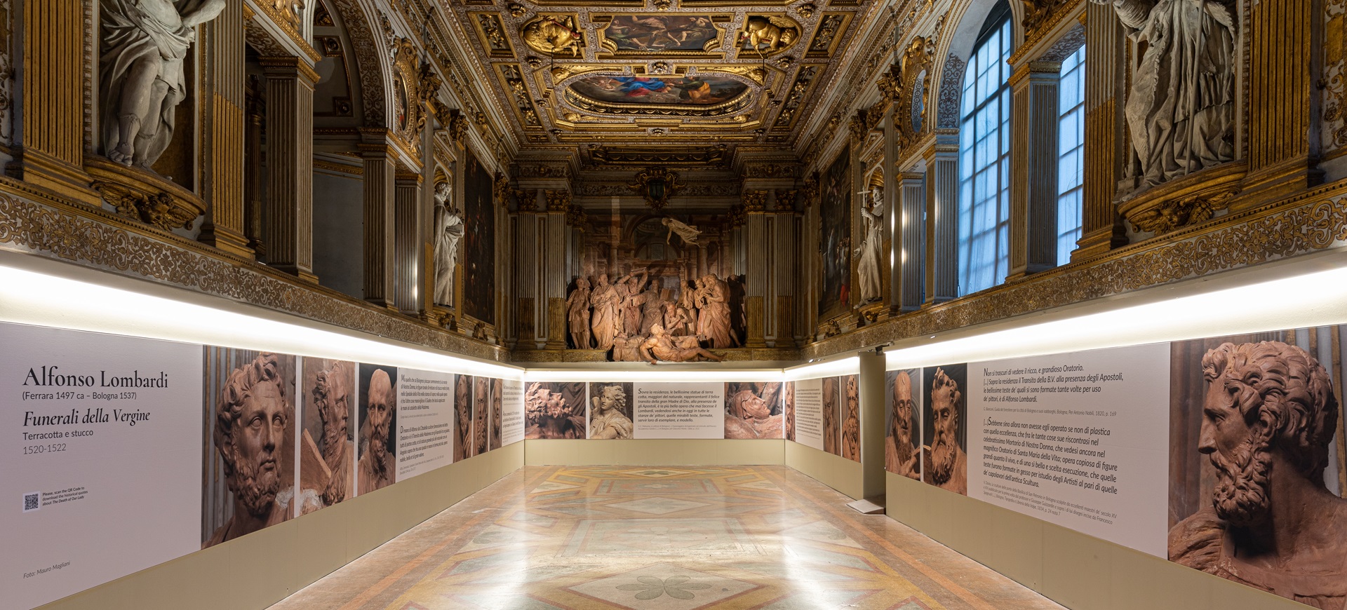 Nuovo allestimento Oratorio di Santa Maria della Vita a Bologna