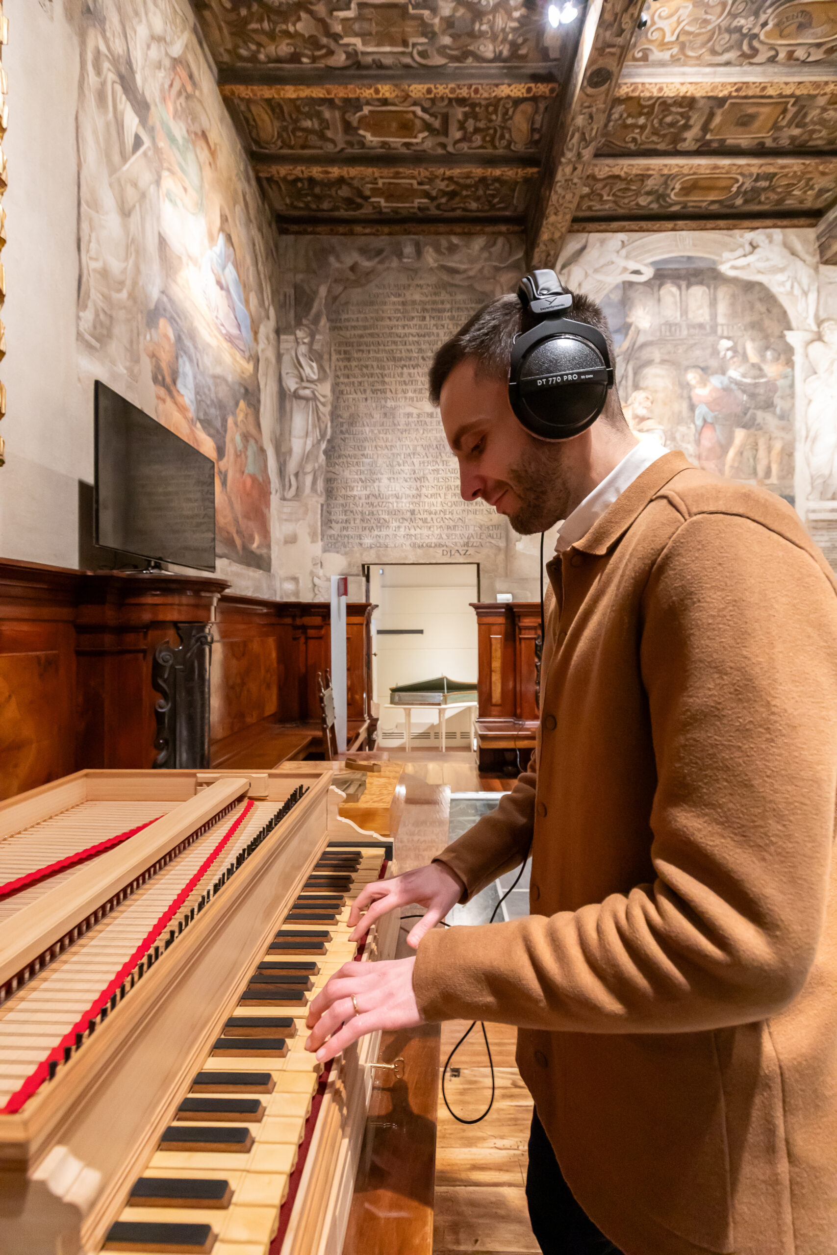 Tastiera aumentata al Museo San Colombano