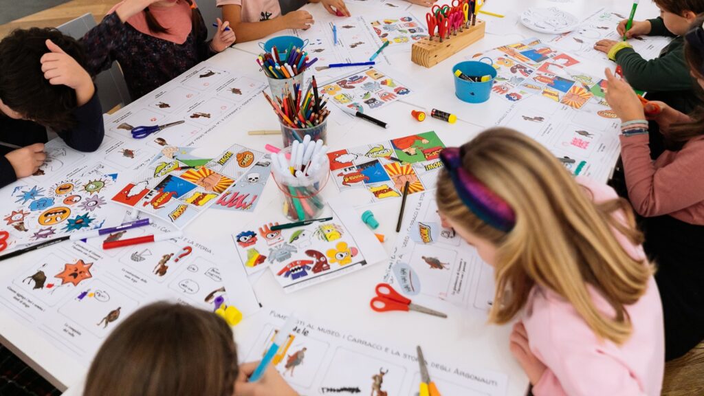 Laboratorio a Palazzo Fava per bambini 6-11 anni
