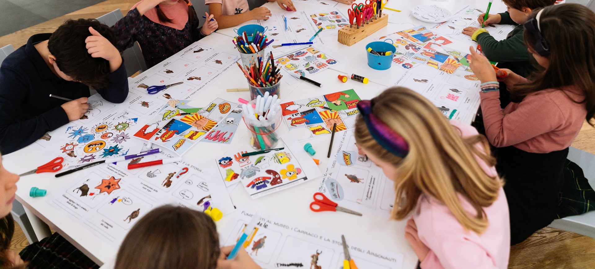 Laboratorio a Palazzo Fava per bambini 6-11 anni