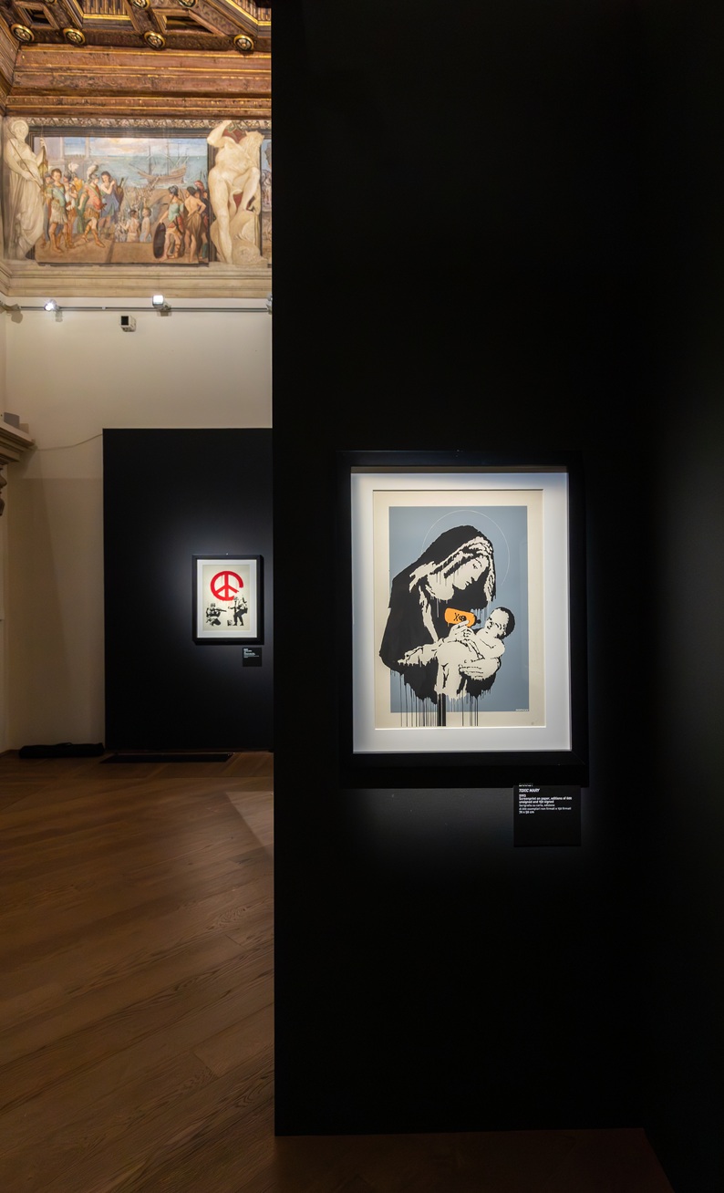 Mostra "Banksy Archive 01. The School of Bristol 1983-2005" a Palazzo Fava, Bologna