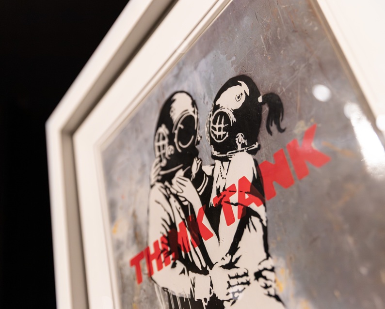 Mostra "Banksy Archive 01. The School of Bristol 1983-2005" a Palazzo Fava, Bologna