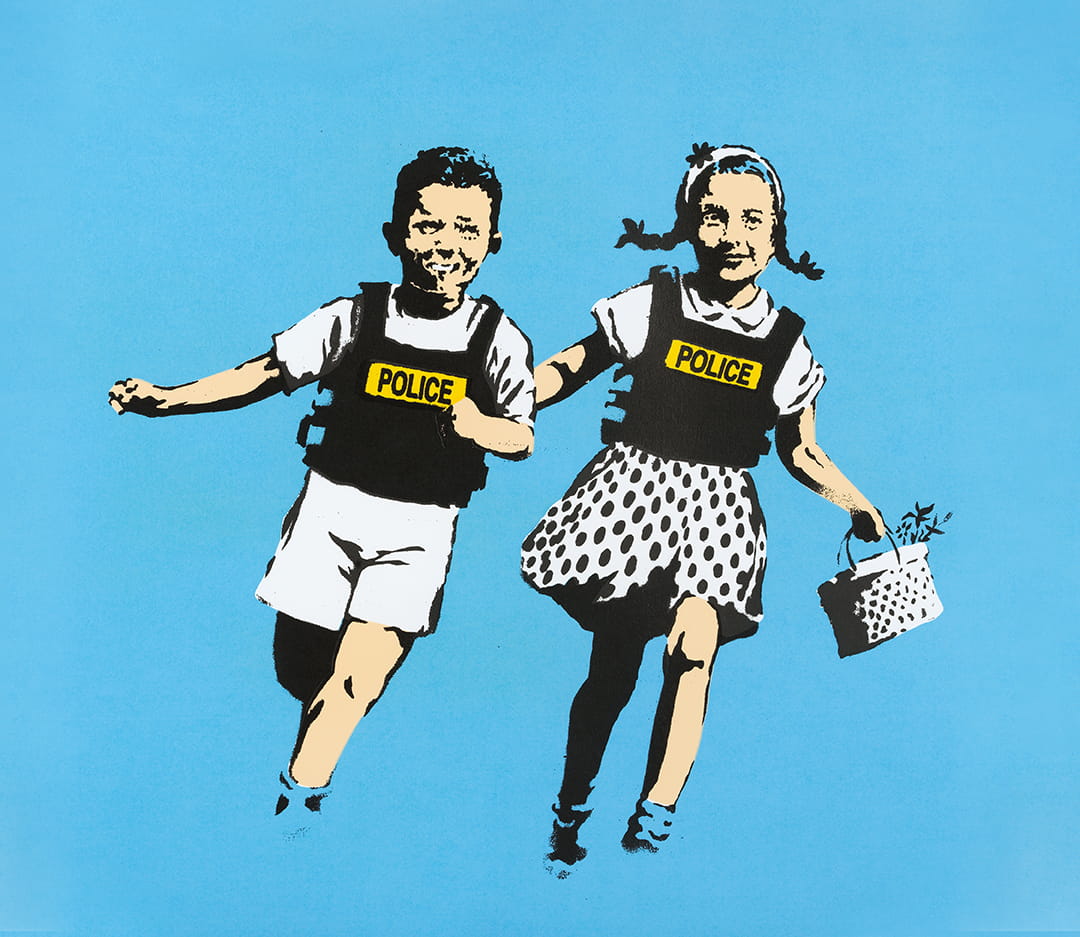 "Banksy Archive 01 - The School of Bristol 1983-2005" exhibition in Palazzo Fava, Bologna