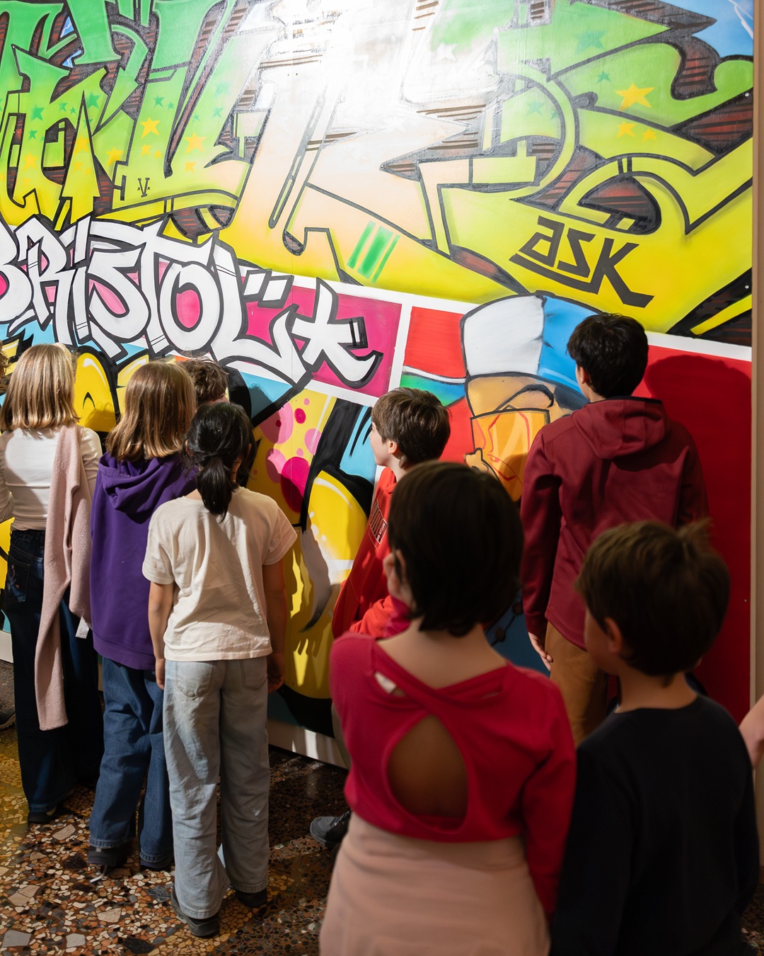 Visita guidata con bambini alla mostra "Banksy Archive 01" a Palazzo Fava