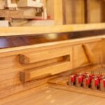 Modellino della meccanica di clavicembalo e pianoforte